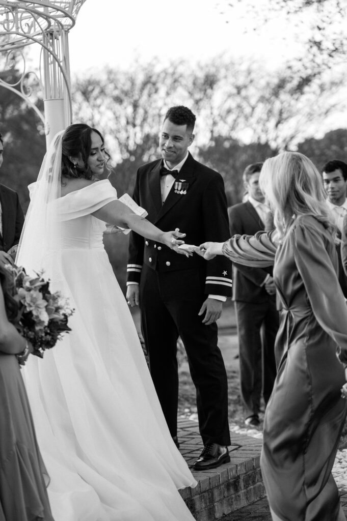 documentary wedding photography candid ceremony moment virginia wedding photographer